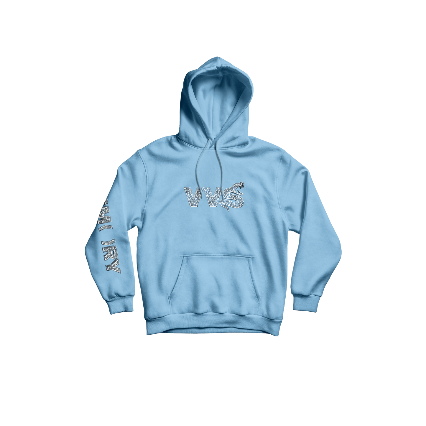 HOODIE BLEU "VVS"
