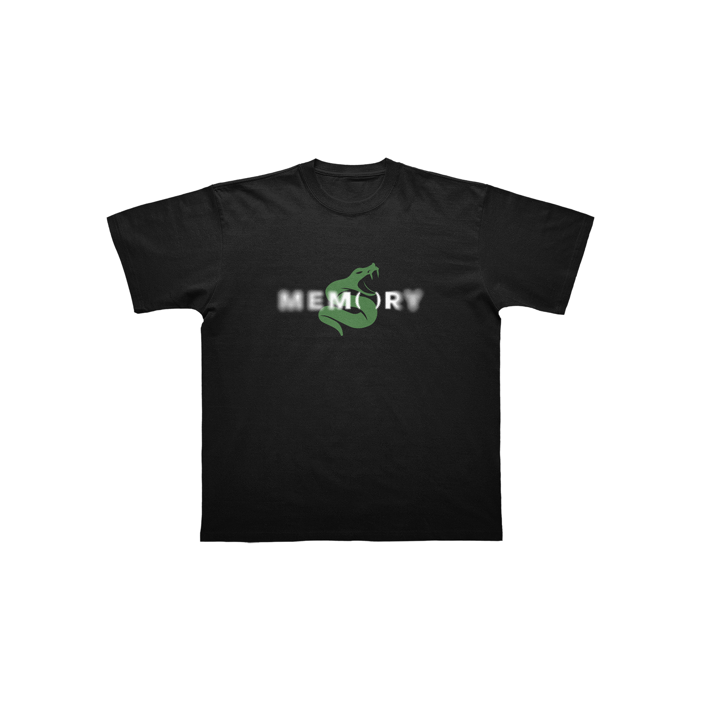 T-SHIRT NOIR "MEMORY"